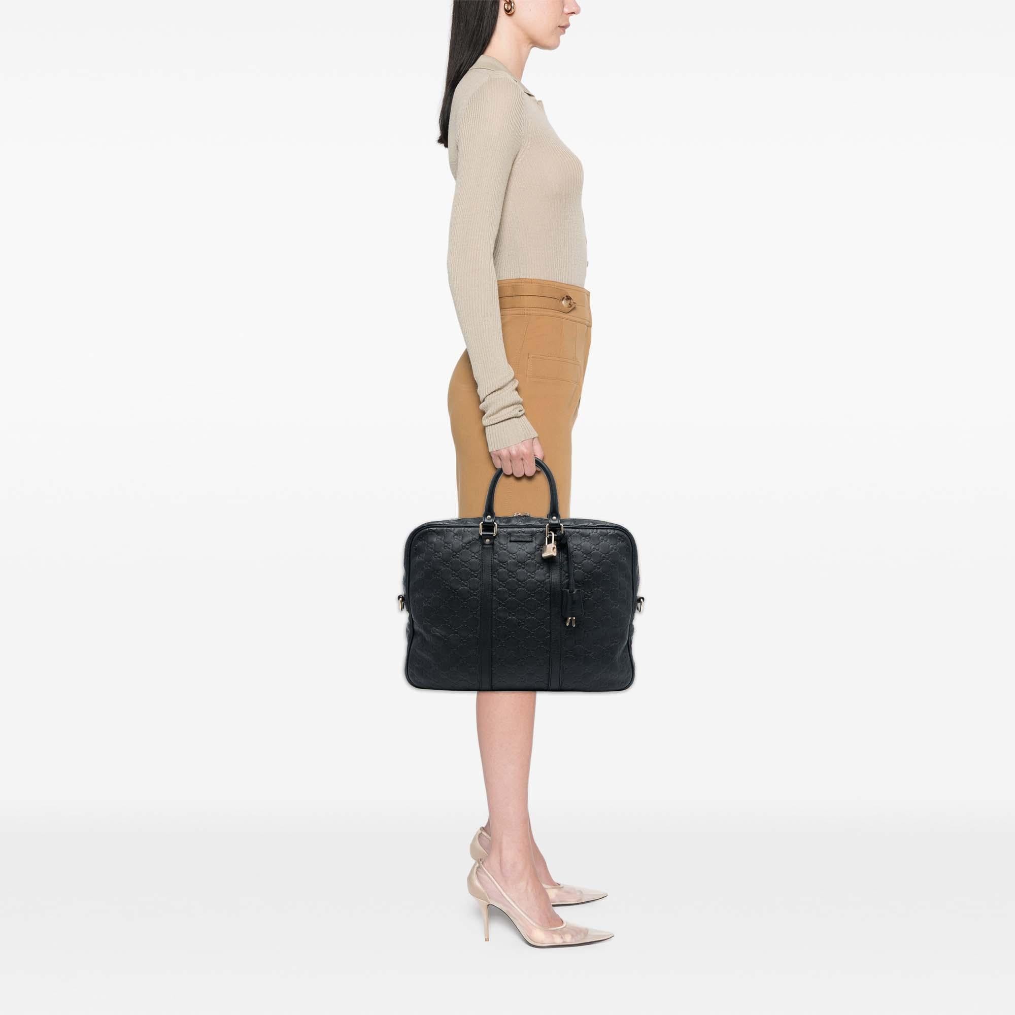 Gucci Guccissima Business Bag