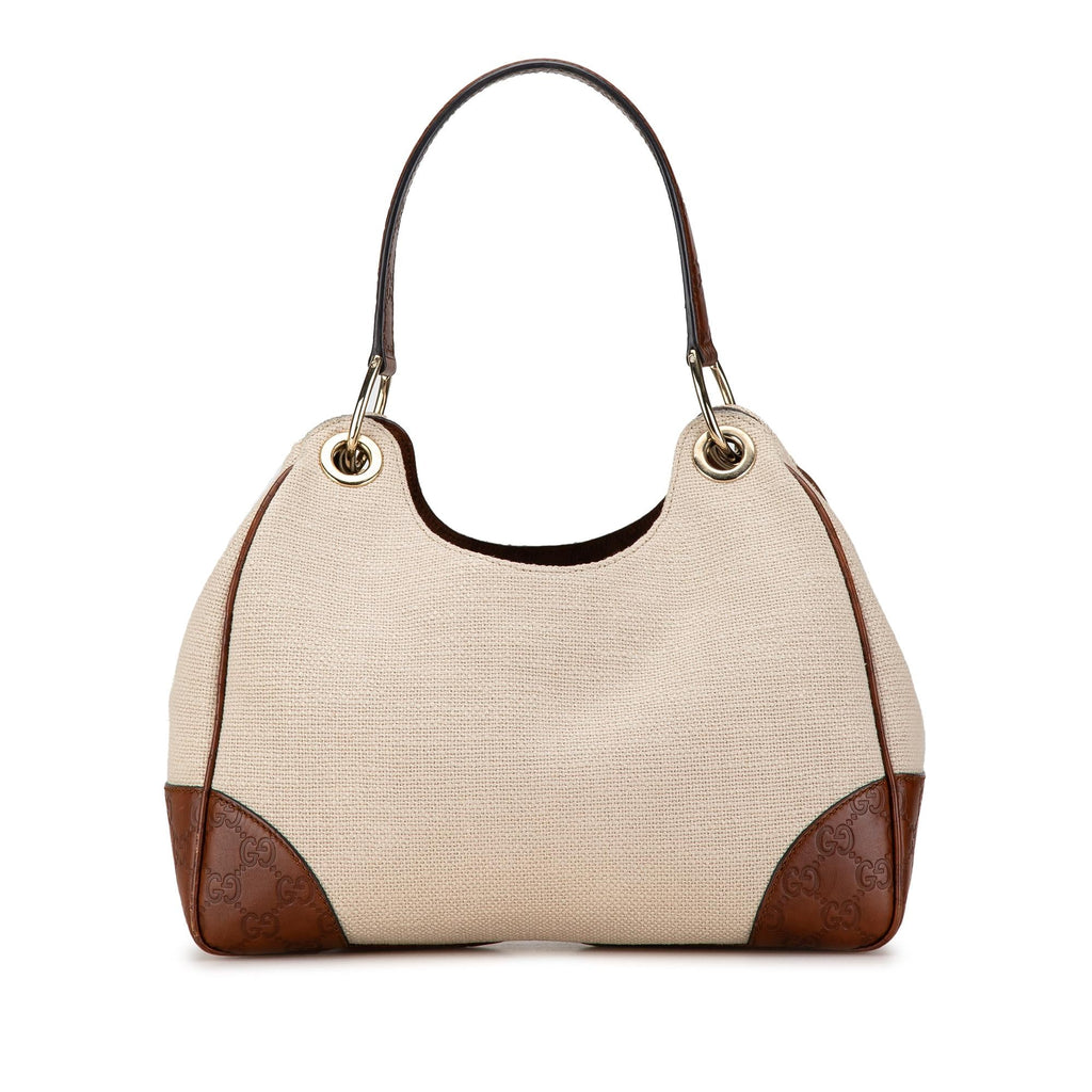 Gucci Guccissima Canvas Tote Bag (SHG-PHppqi)