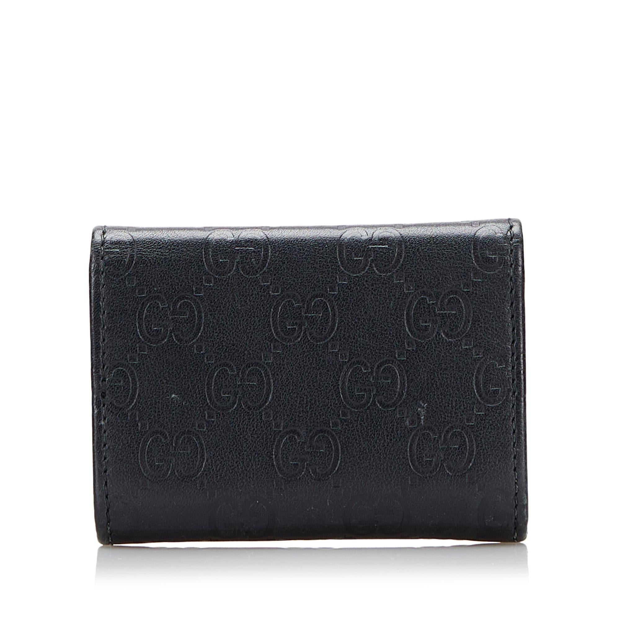 Gucci Guccissima Card Holder (SHG-36782)