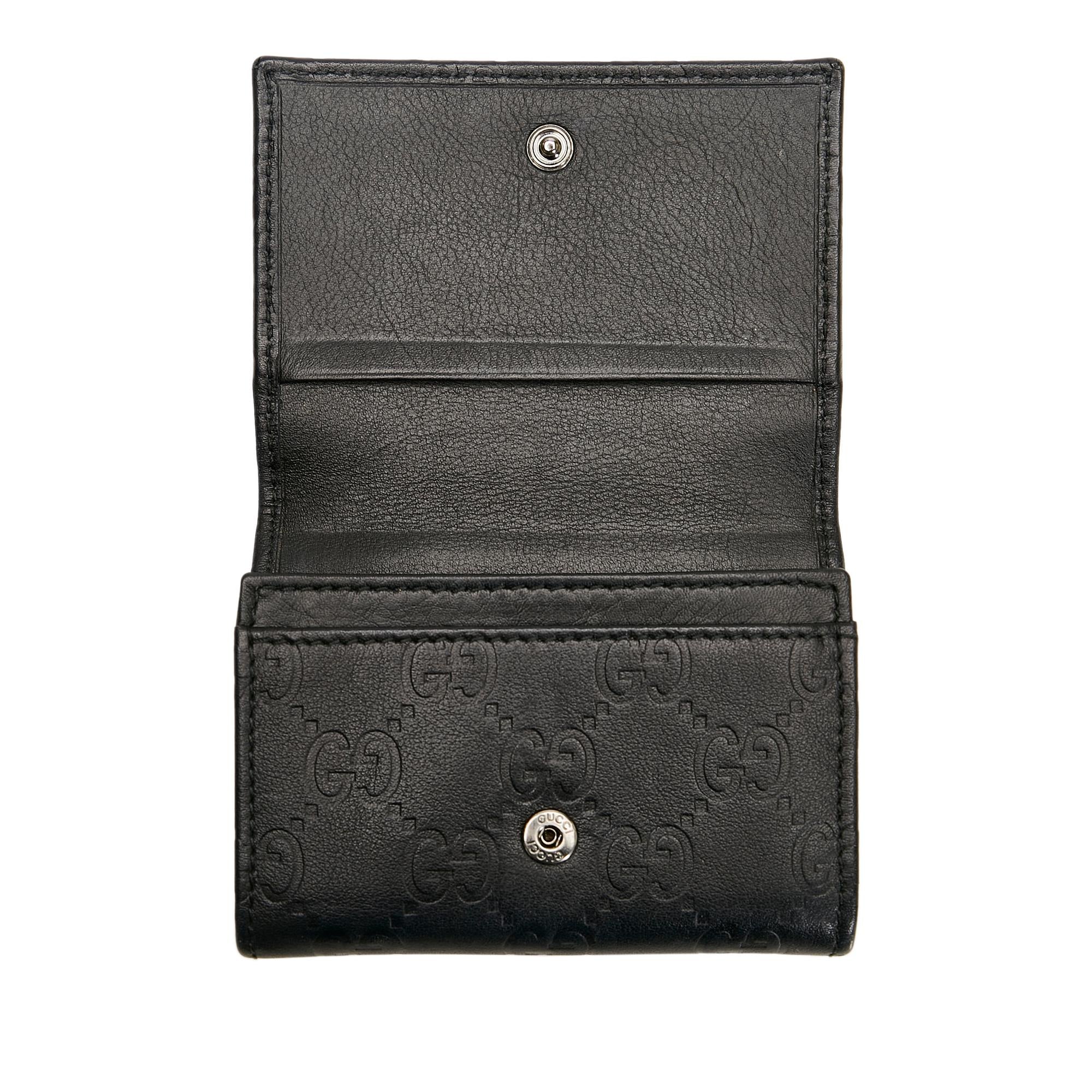 Gucci Guccissima Card Holder (SHG-36782)