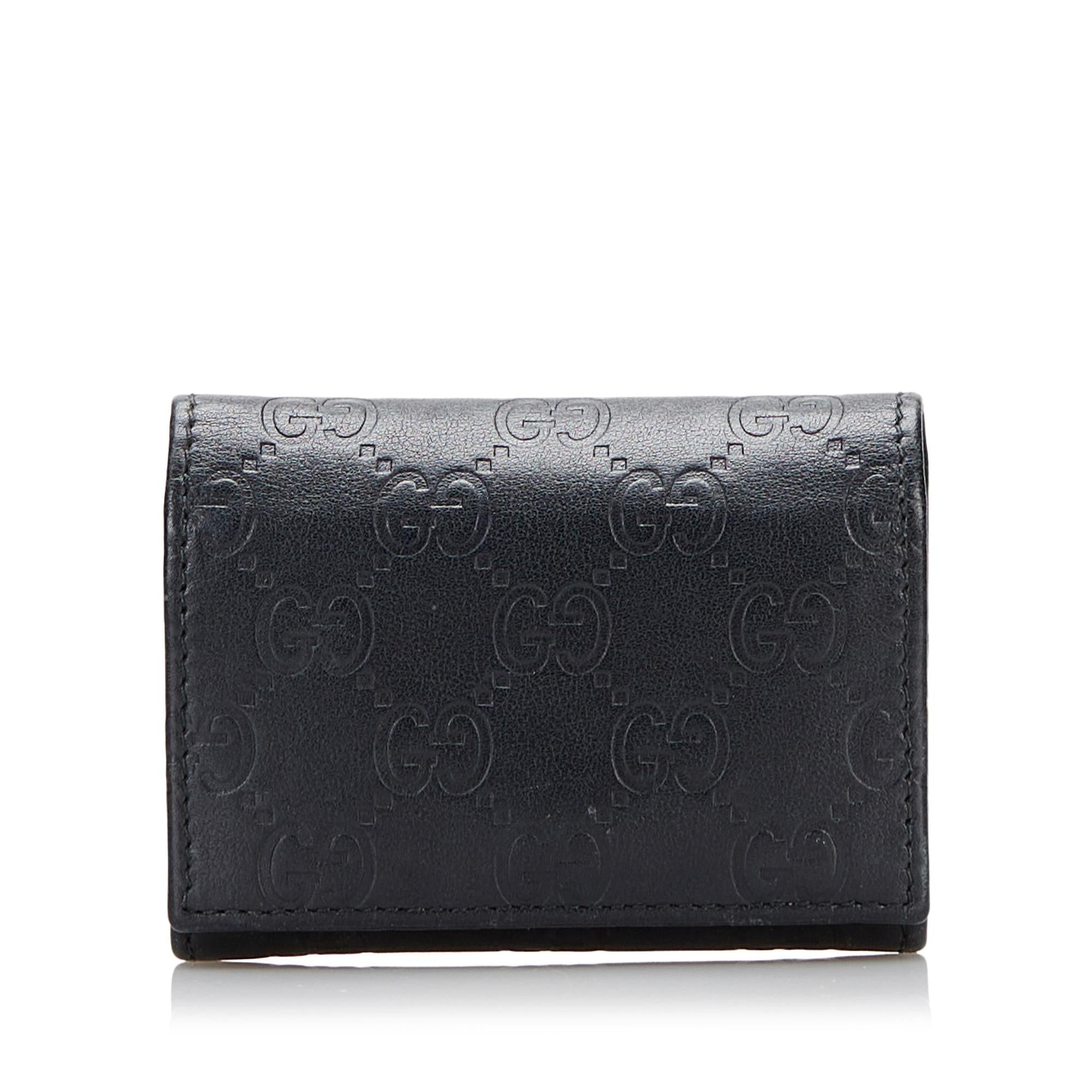 Gucci Guccissima Card Holder (SHG-36782)