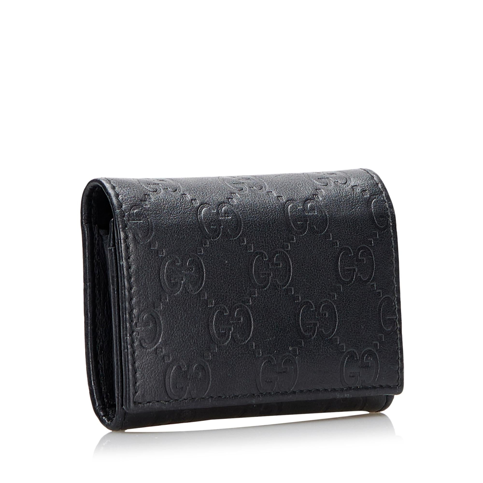 Gucci Guccissima Card Holder (SHG-36782)