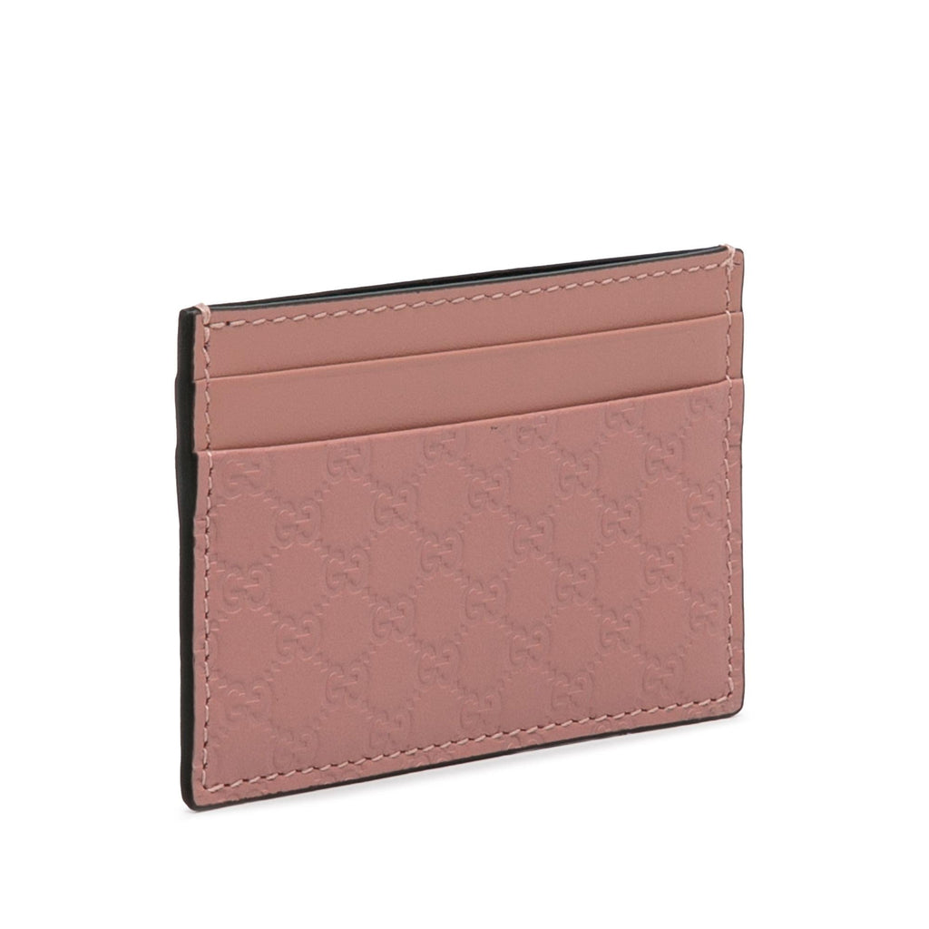 Gucci Guccissima Card Holder (SHG-MheP6T)