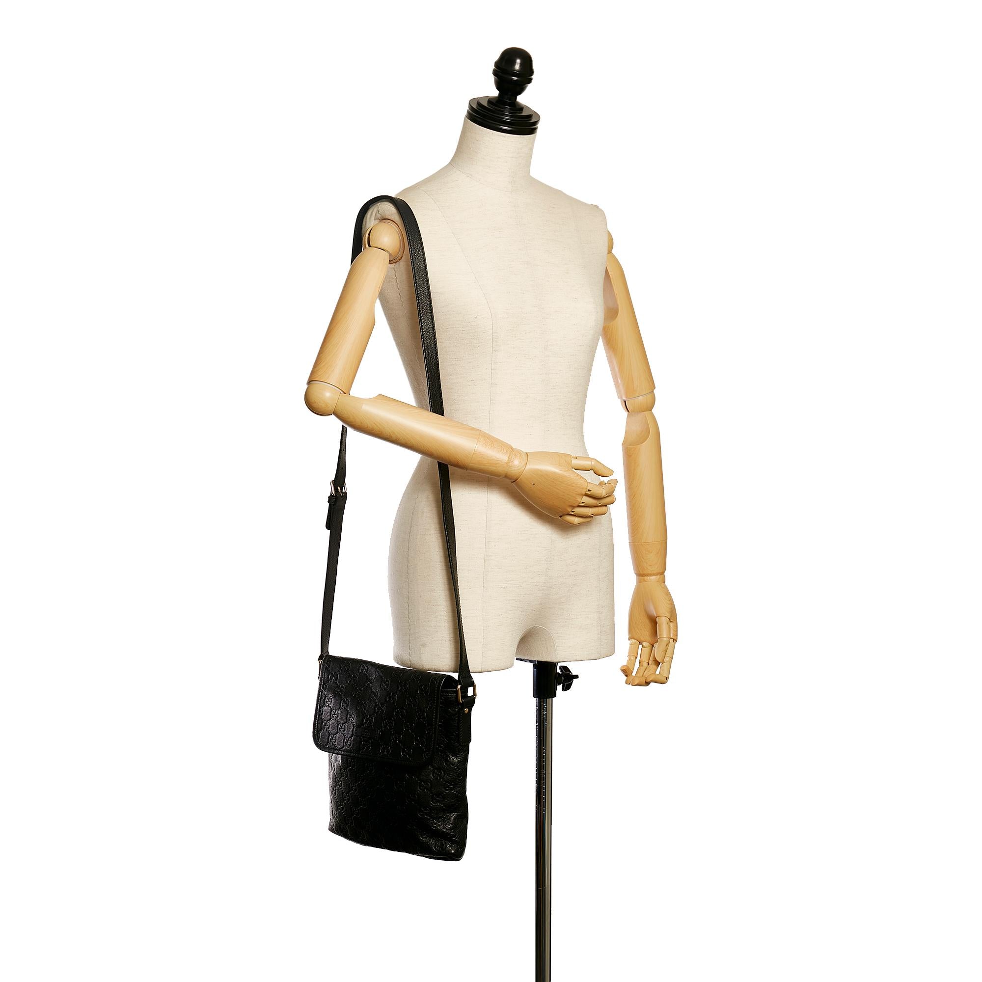 Gucci Guccissima Crossbody Bag (SHG-33808)