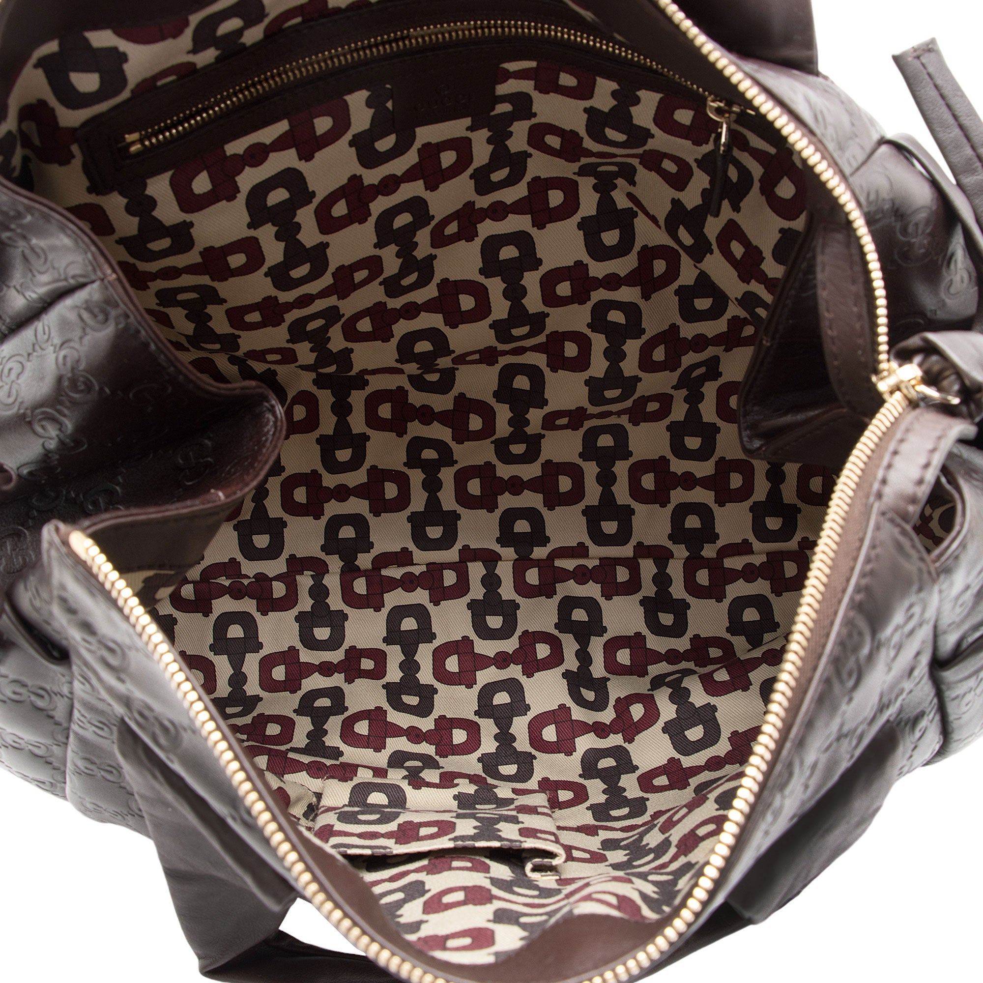 Gucci Guccissima Leather Hysteria Tote (SHF-U9A7KY)