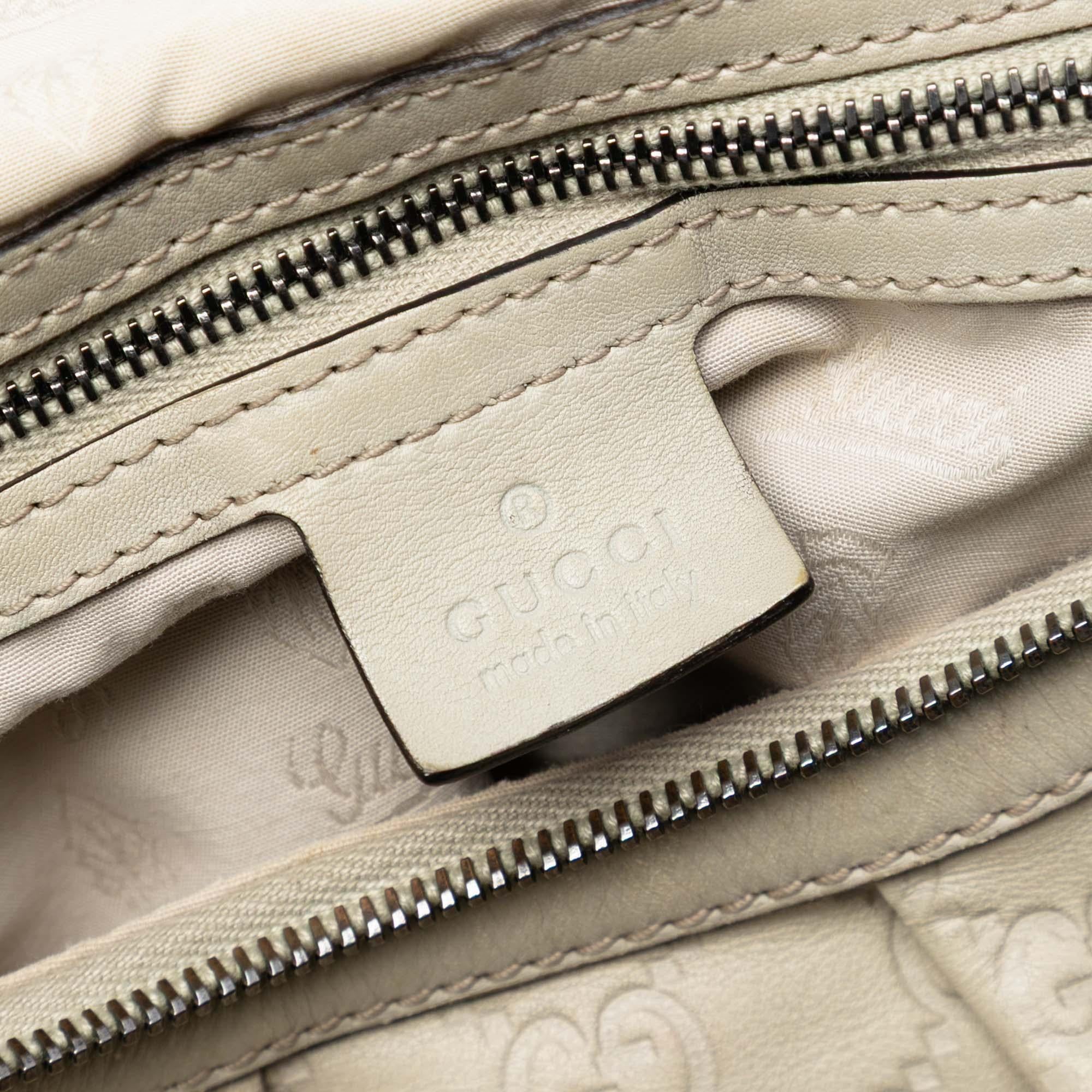 Gucci Guccissima Icon Bit Satchel