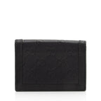 Gucci Guccissima Leather Interlocking G Card Case (SHF-g3aB9I)