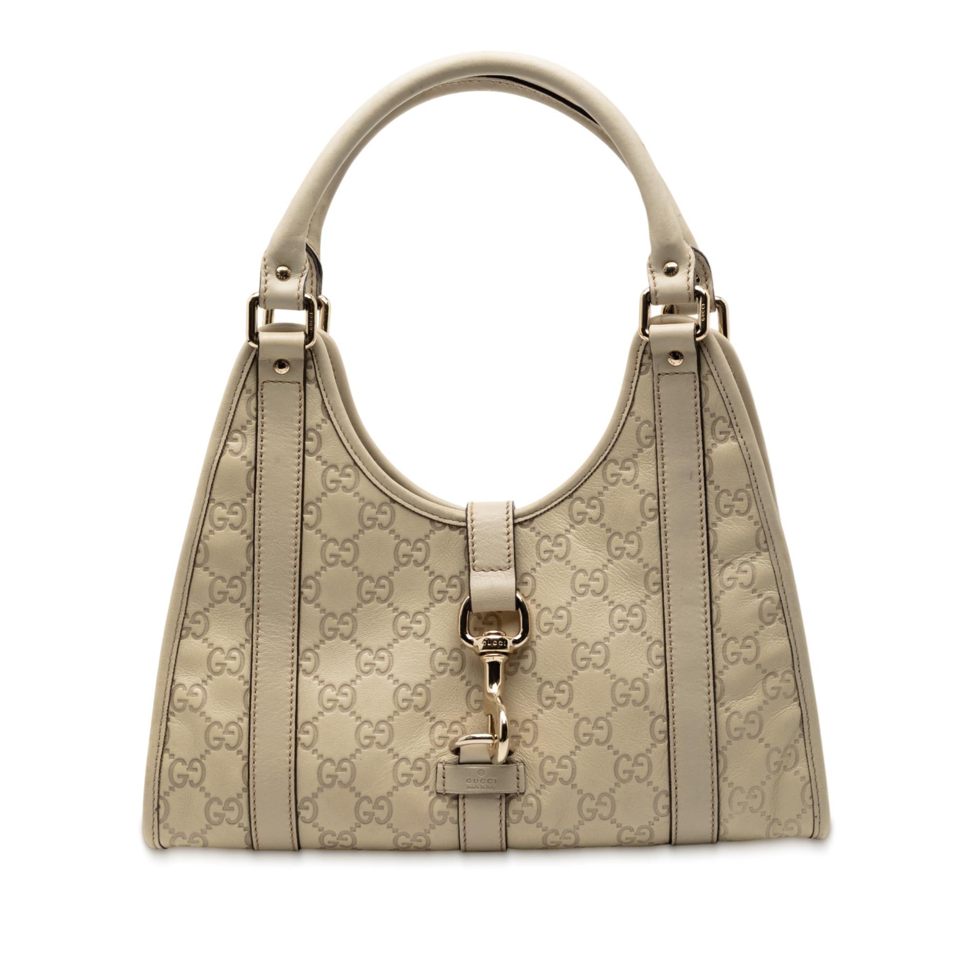 Gucci Guccissima Jackie Joy Bardot Shoulder Bag