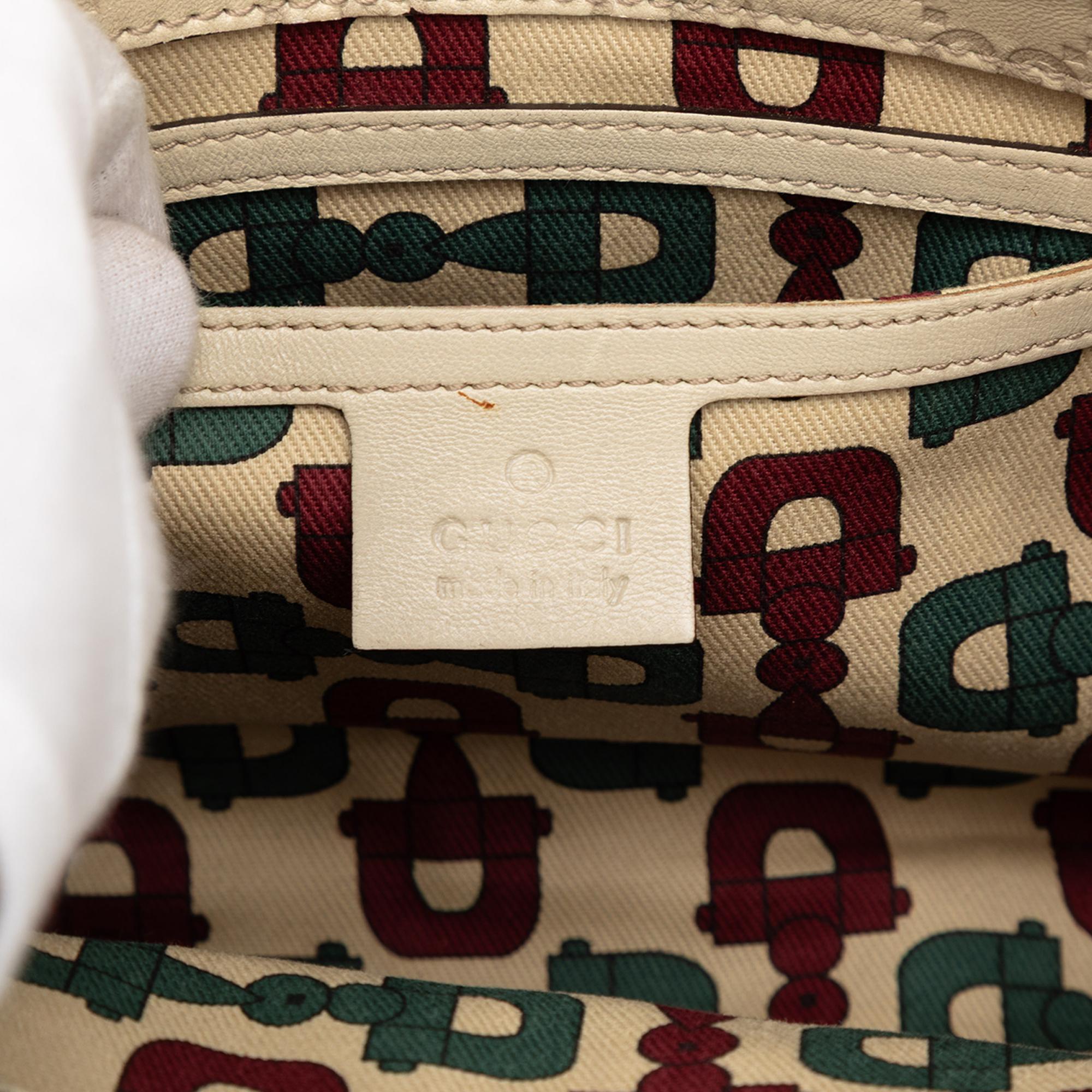 Gucci Guccissima Jackie Joy Bardot Shoulder Bag