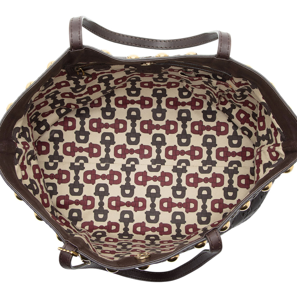 Gucci Guccissima Leather Babouska Medium Tote
