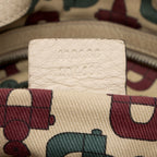 Gucci Guccissima Leather Bamboo Indy Large Satchel (SHF-M8NqdH)