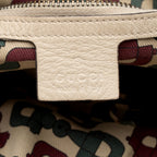 Gucci Guccissima Leather Bamboo Indy Large Satchel (SHF-M8NqdH)