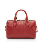 Gucci Guccissima Leather Boston Bag