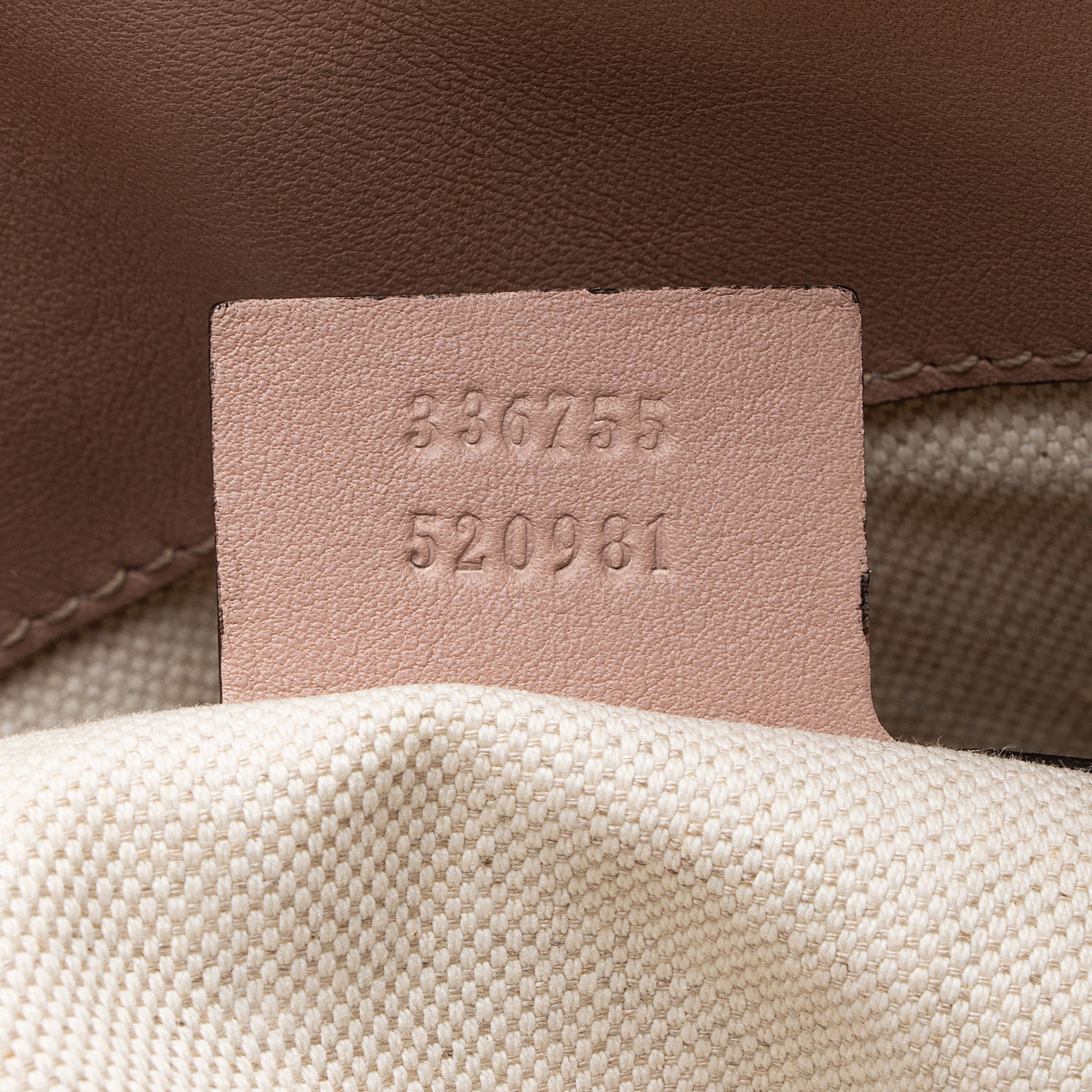 Gucci Guccissima Leather Bree Fold Over Medium Tote