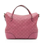 Gucci Guccissima Leather Bree Fold Over Tote (SHF-23663)