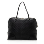 Gucci Guccissima Leather Bree Medium Tote (SHF-19264)