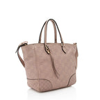 Gucci Guccissima Leather Bree Mini Tote (SHF-18654)