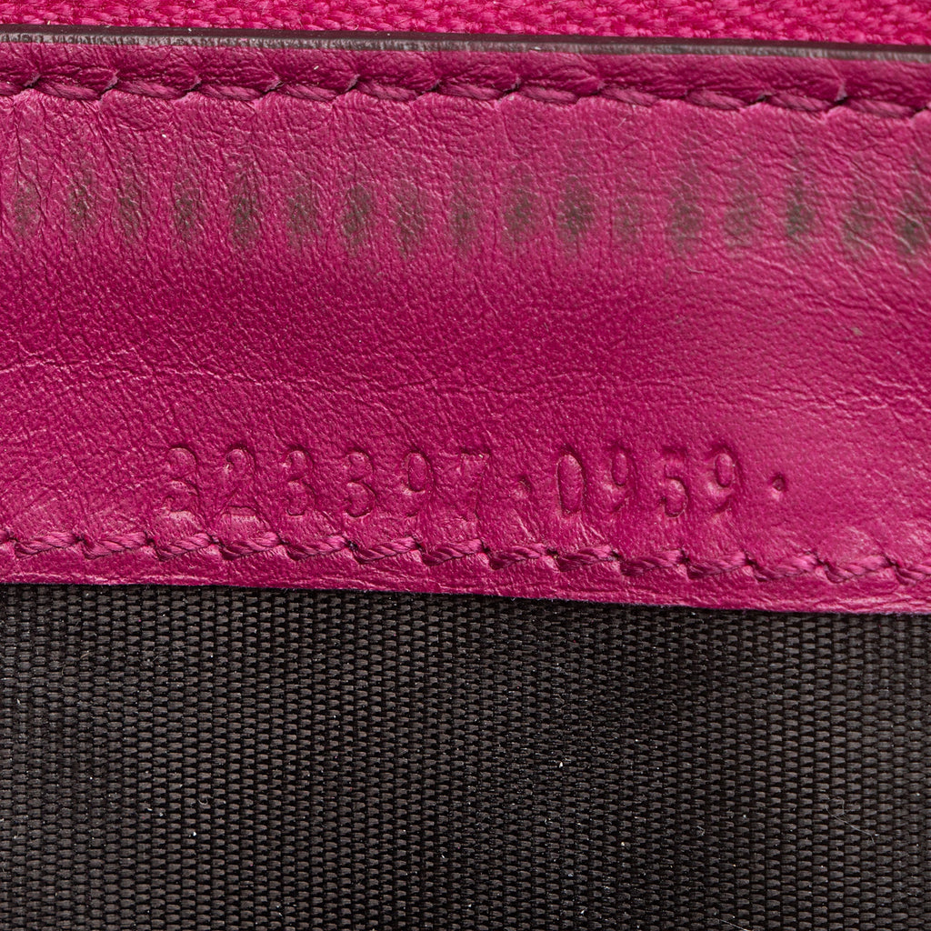 Gucci Guccissima Leather Bree Zip Around Wallet (SHF-s1cU37)