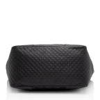Gucci Guccissima Leather Bree Zip Medium Tote (SHF-Y3wwCh)