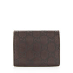 Gucci Guccissima Leather Card Case (SHF-19902)