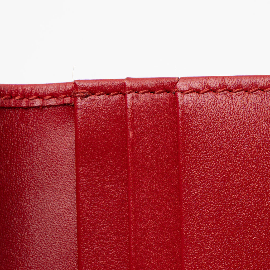 Gucci Guccissima Leather Bifold Card Case