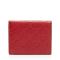 Gucci Guccissima Leather Bifold Card Case