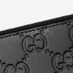 Gucci Guccissima Leather Card Holder (SHF-W7PcAP)