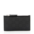 Gucci Guccissima Leather Card Holder (SHF-W7PcAP)