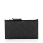 Gucci Guccissima Leather Card Holder (SHF-W7PcAP)