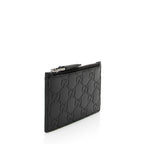 Gucci Guccissima Leather Card Holder (SHF-W7PcAP)