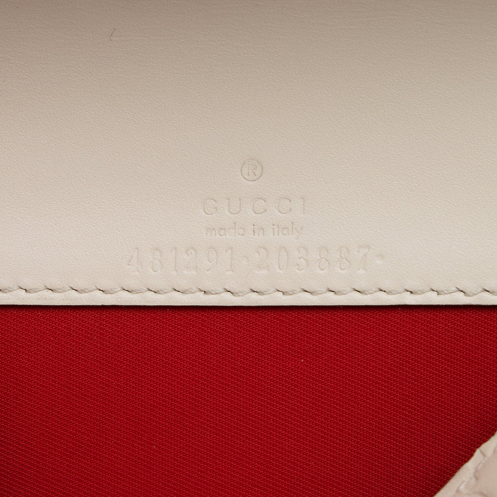 Gucci Guccissima Leather Cherry Mini Chain Bag (SHF-ag0Ibh)