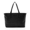Gucci Guccissima Leather Classic Medium Zip Tote (SHF-CnrScb)
