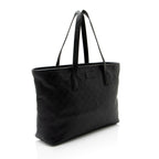 Gucci Guccissima Leather Classic Medium Zip Tote (SHF-CnrScb)