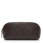 Gucci Guccissima Leather Cosmetic Pouch (SHF-gdae9s)