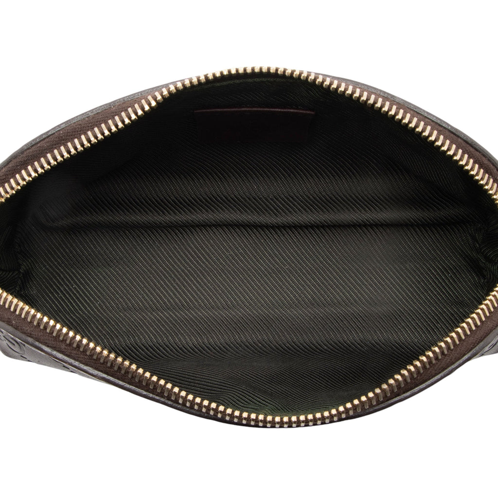 Gucci Guccissima Leather Cosmetic Pouch (SHF-gdae9s)