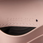 Gucci Guccissima Leather Crystal Cat Card Case (SHF-hencsi)