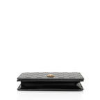 Gucci Guccissima Leather Crystal Cat Wallet on Chain