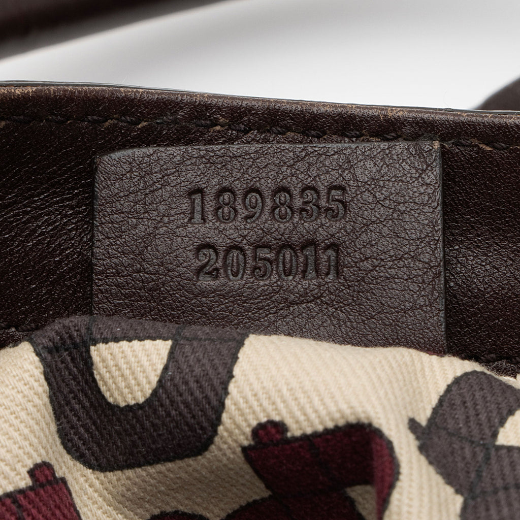 Gucci Guccissima Leather D Ring Large Hobo (SHF-SM0fmu)