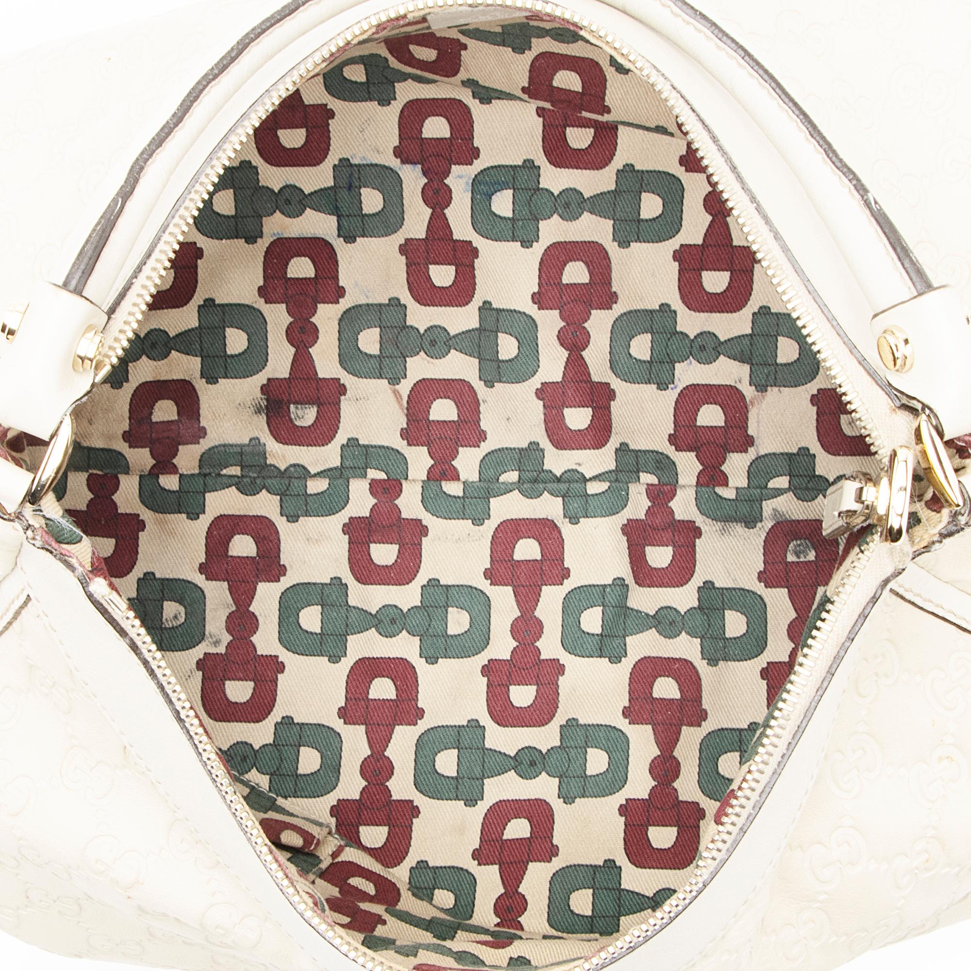 Gucci Guccissima Leather D Ring Medium Hobo (SHF-22364)