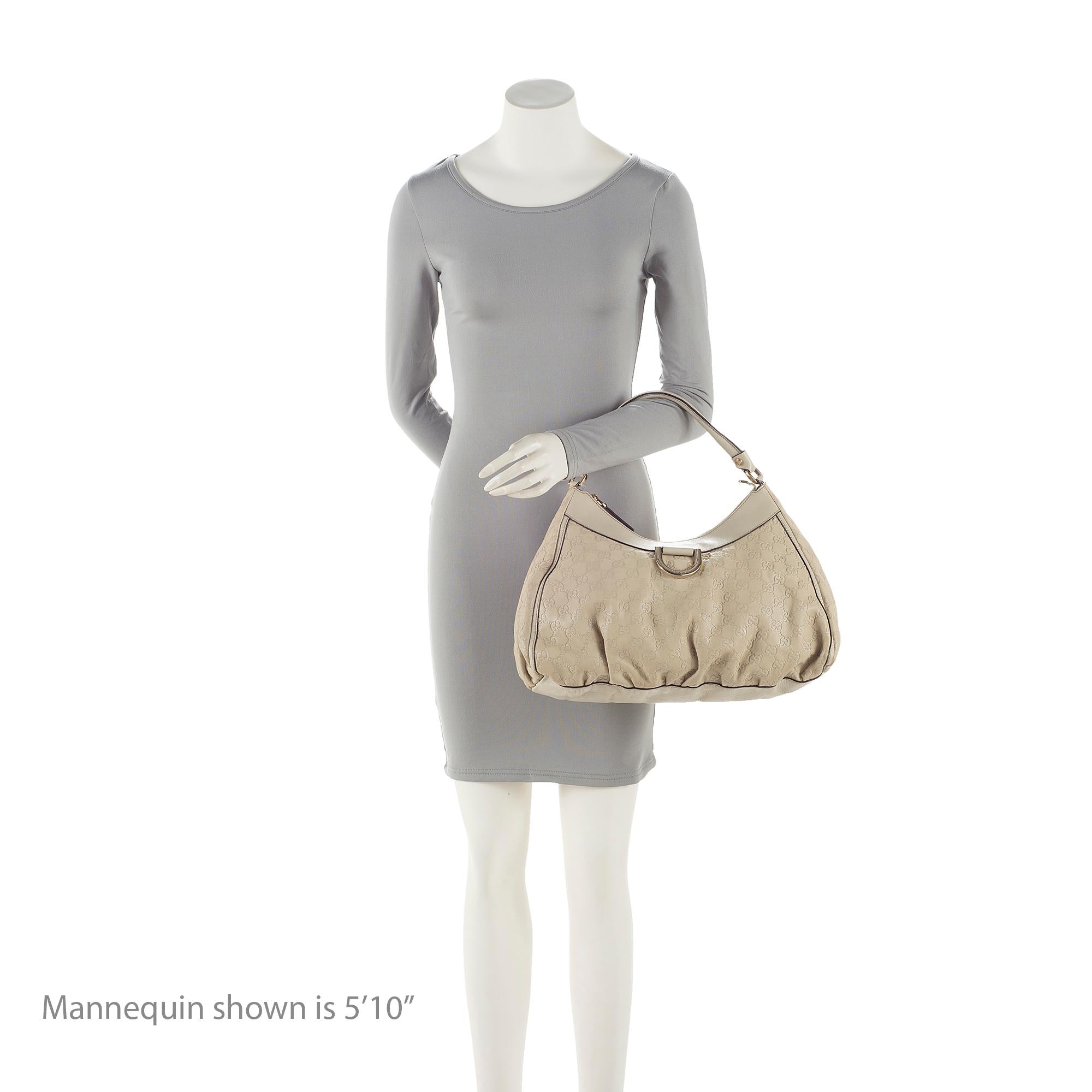 Gucci Guccissima Leather D Ring Medium Hobo (SHF-22364)