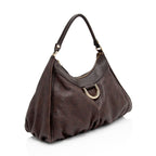 Gucci Guccissima Leather D Ring Medium Hobo (SHF-ppylEJ)