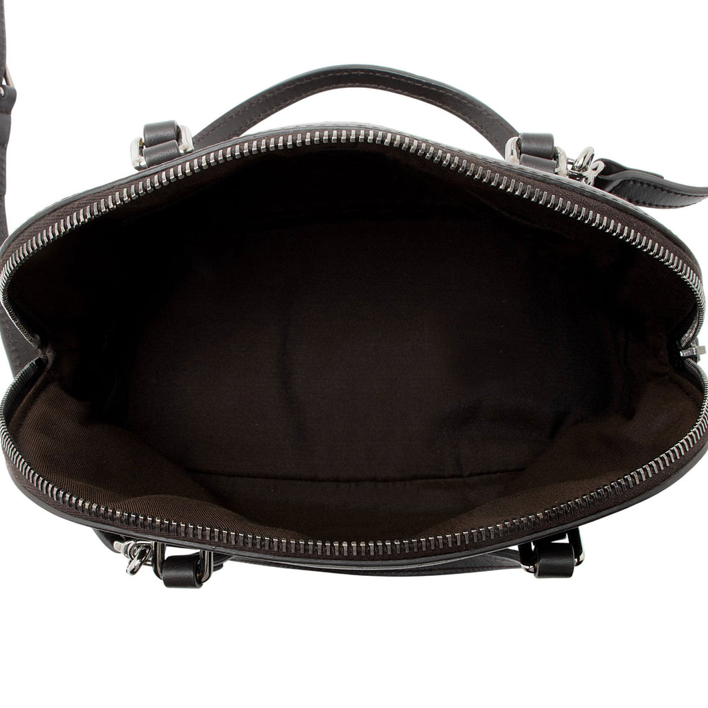 Gucci Guccissima Leather Dome Small Satchel