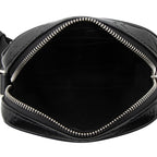 Gucci Guccissima Leather Emblem Small Crossbody