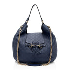 Gucci Guccissima Leather Emily Hobo (SHF-RC02em)