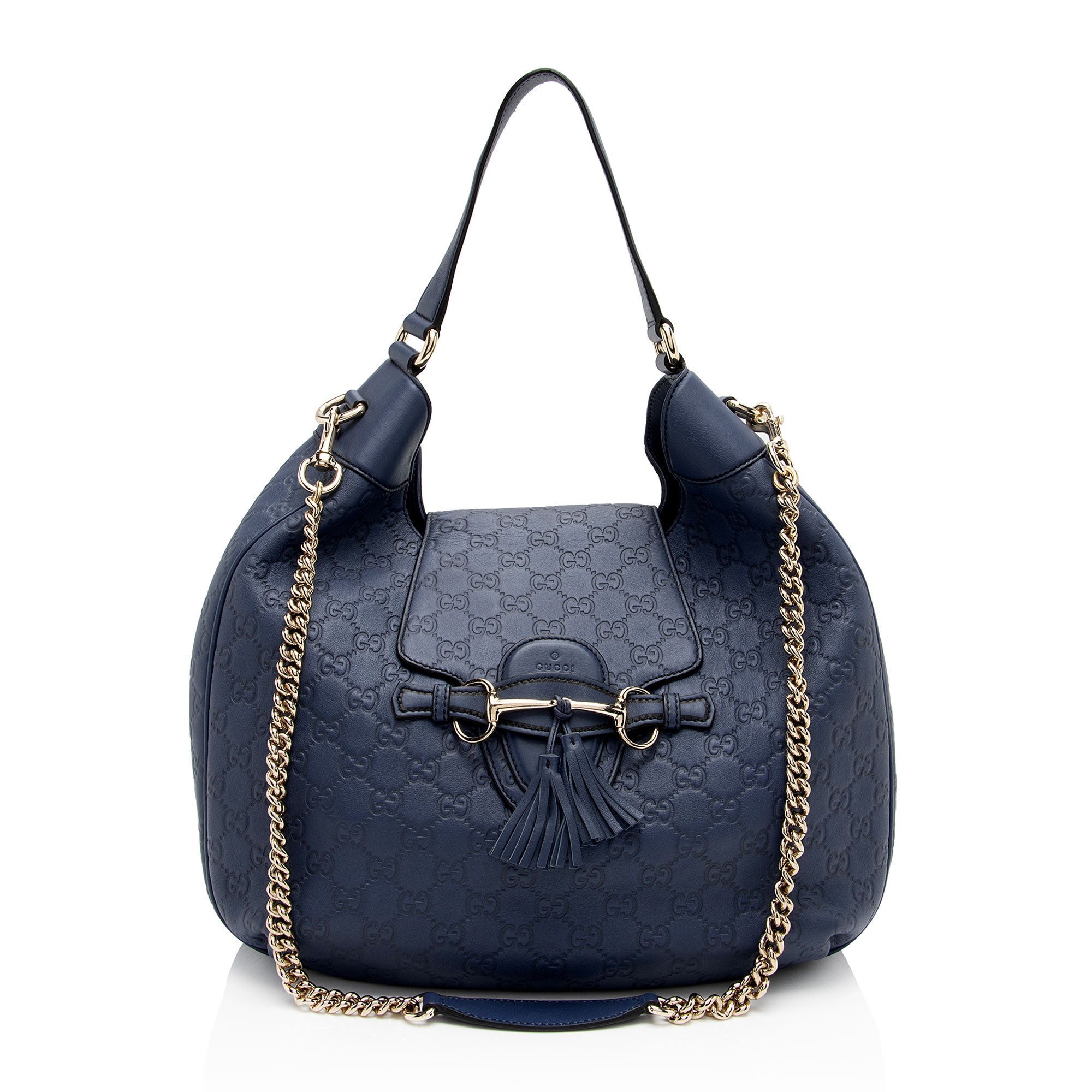 Gucci Guccissima Leather Emily Hobo (SHF-RC02em)