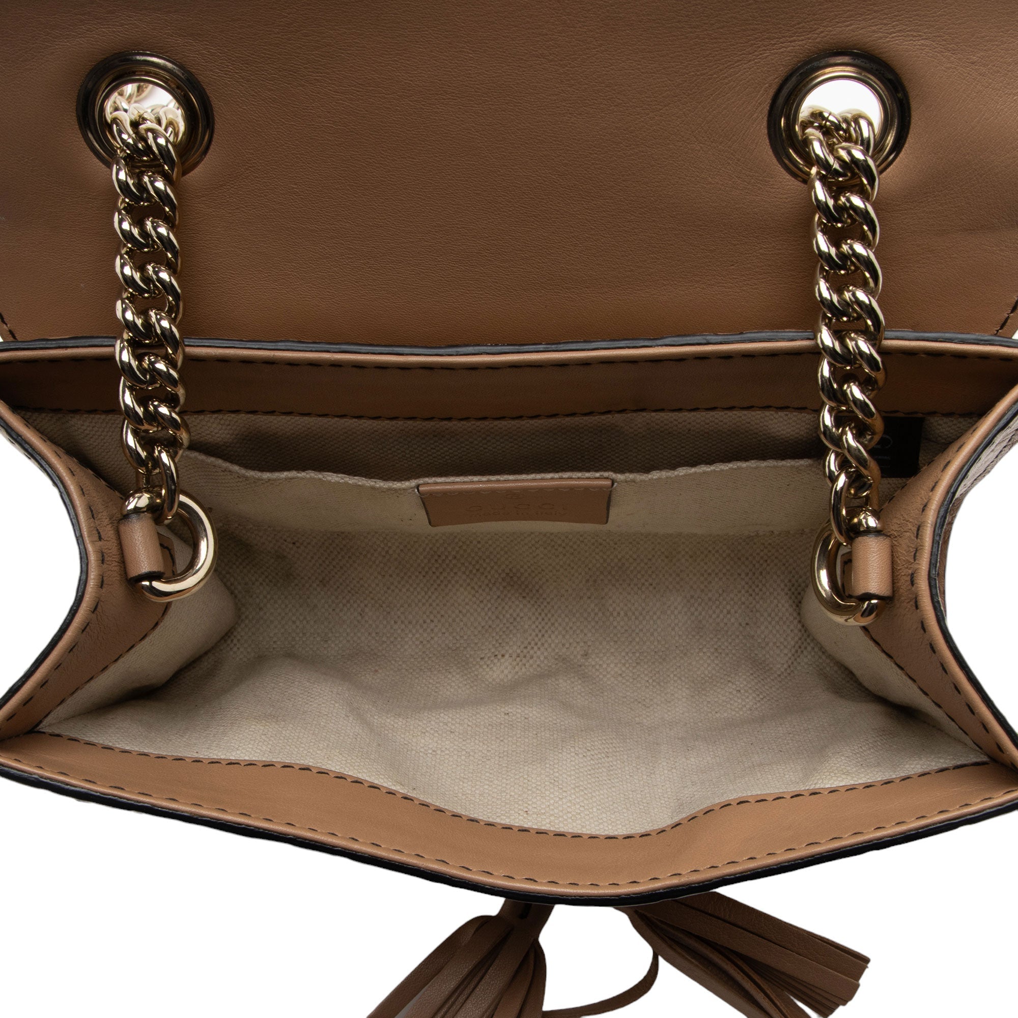 Gucci Guccissima Leather Emily Mini Shoulder Bag (SHF-deNbDS)