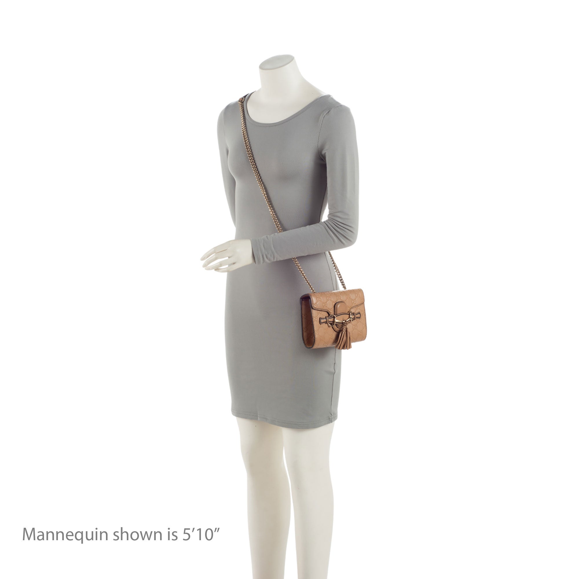 Gucci Guccissima Leather Emily Mini Shoulder Bag (SHF-deNbDS)