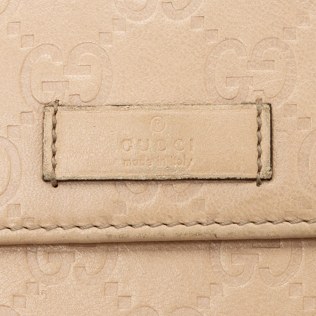 Gucci Guccissima Leather French  Wallet (SHF-yJv3Nt)