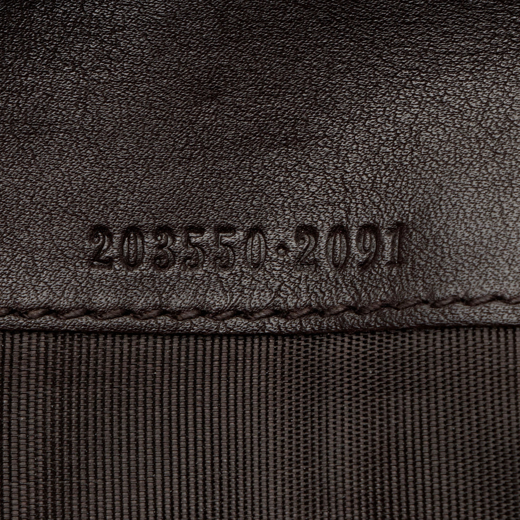Gucci Guccissima Leather Heart Script Continental Wallet (SHF-RHYBgb)
