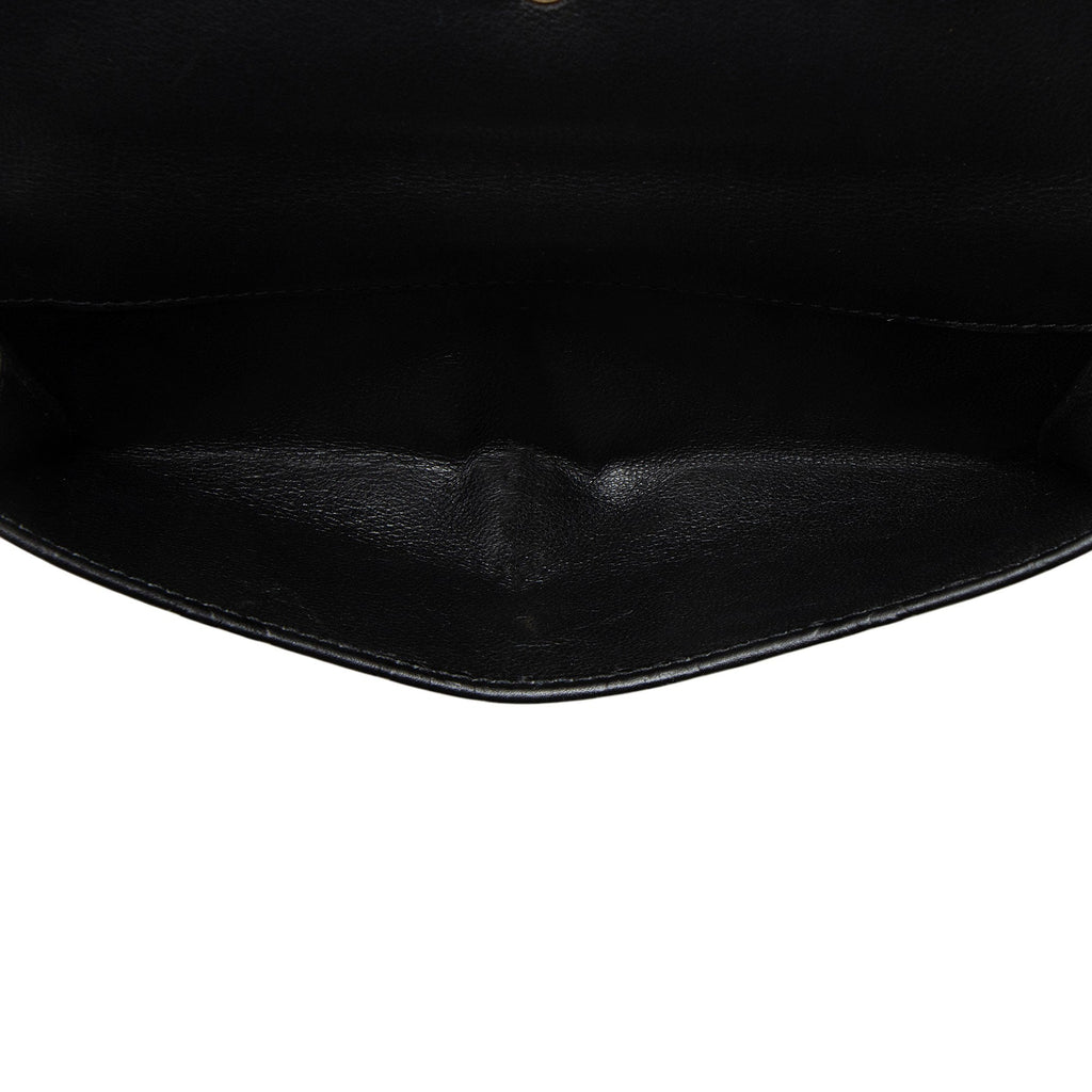 Gucci Guccissima Leather Heart Script Continental Wallet